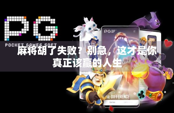 麻将胡了失败？别急，这才是你真正该赢的人生