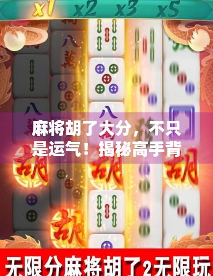 麻将胡了大分，不只是运气！揭秘高手背后的心法与策略