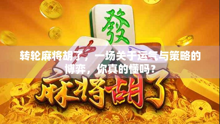 转轮麻将胡了，一场关于运气与策略的博弈，你真的懂吗？