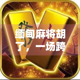 缅甸麻将胡了，一场跨越国界的牌桌狂欢与文化碰撞