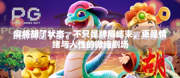 麻将胡了状态，不只是牌局结束，更是情绪与人性的微缩剧场