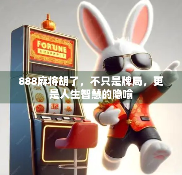 888麻将胡了，不只是牌局，更是人生智慧的隐喻