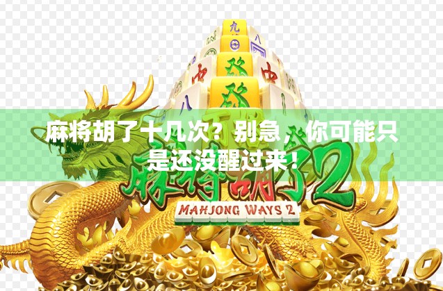 麻将胡了十几次？别急，你可能只是还没醒过来！
