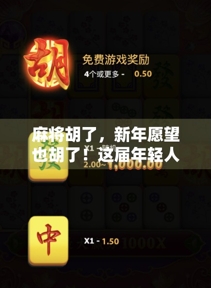 麻将胡了，新年愿望也胡了！这届年轻人的年味，藏在牌桌上