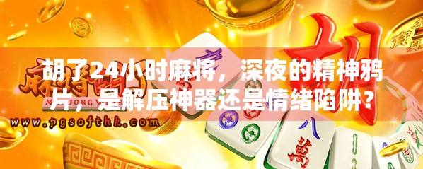 胡了24小时麻将，深夜的精神鸦片，是解压神器还是情绪陷阱？