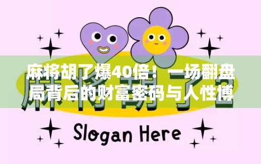 麻将胡了爆40倍！一场翻盘局背后的财富密码与人性博弈